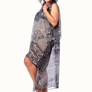 V-Neck Caftan Long