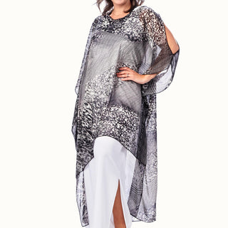 V-Neck Caftan Long