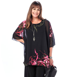 V-Neck Caftan Short