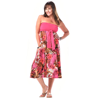 Convertible Skirt Dress with Ties