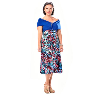 Convertible Skirt Dress with Ties