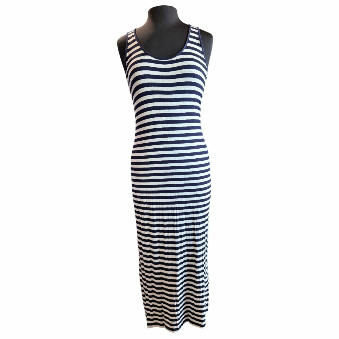 Rayon Striped Dress