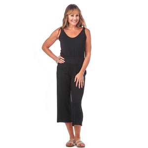 Rayon Summer Capri Jumpsuit