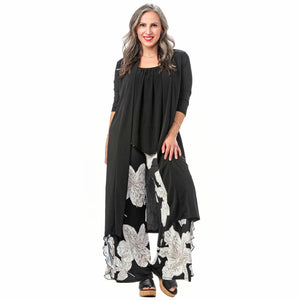 High Slit Ruffled Pant