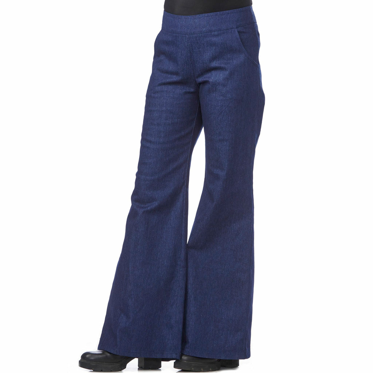 Denim Flared Trouser