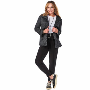 Pocketed Cuffed Jogger Pant