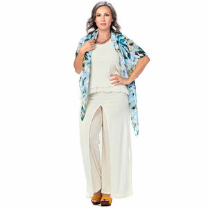 Gauze Layered Tank Top