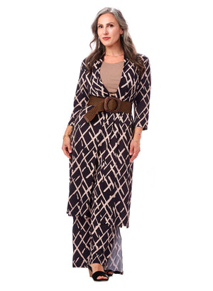 Long Print Duster