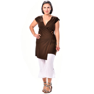 Midi Wrap Dress