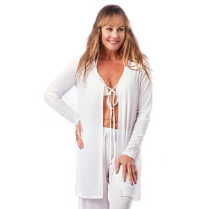 Gauze Short Cardigan