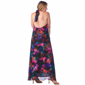 Chiffon Halter Dress