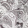 Paisley - White/Black