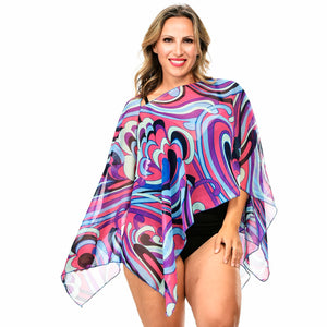 Chiffon One-size Capelet