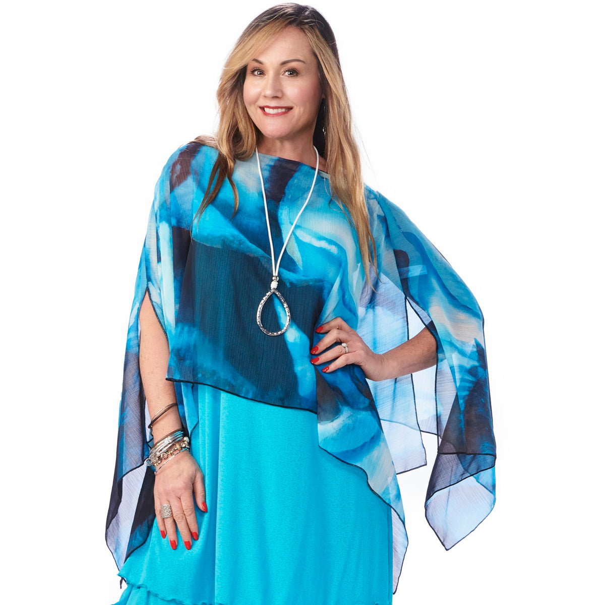 Chiffon One-size Capelet