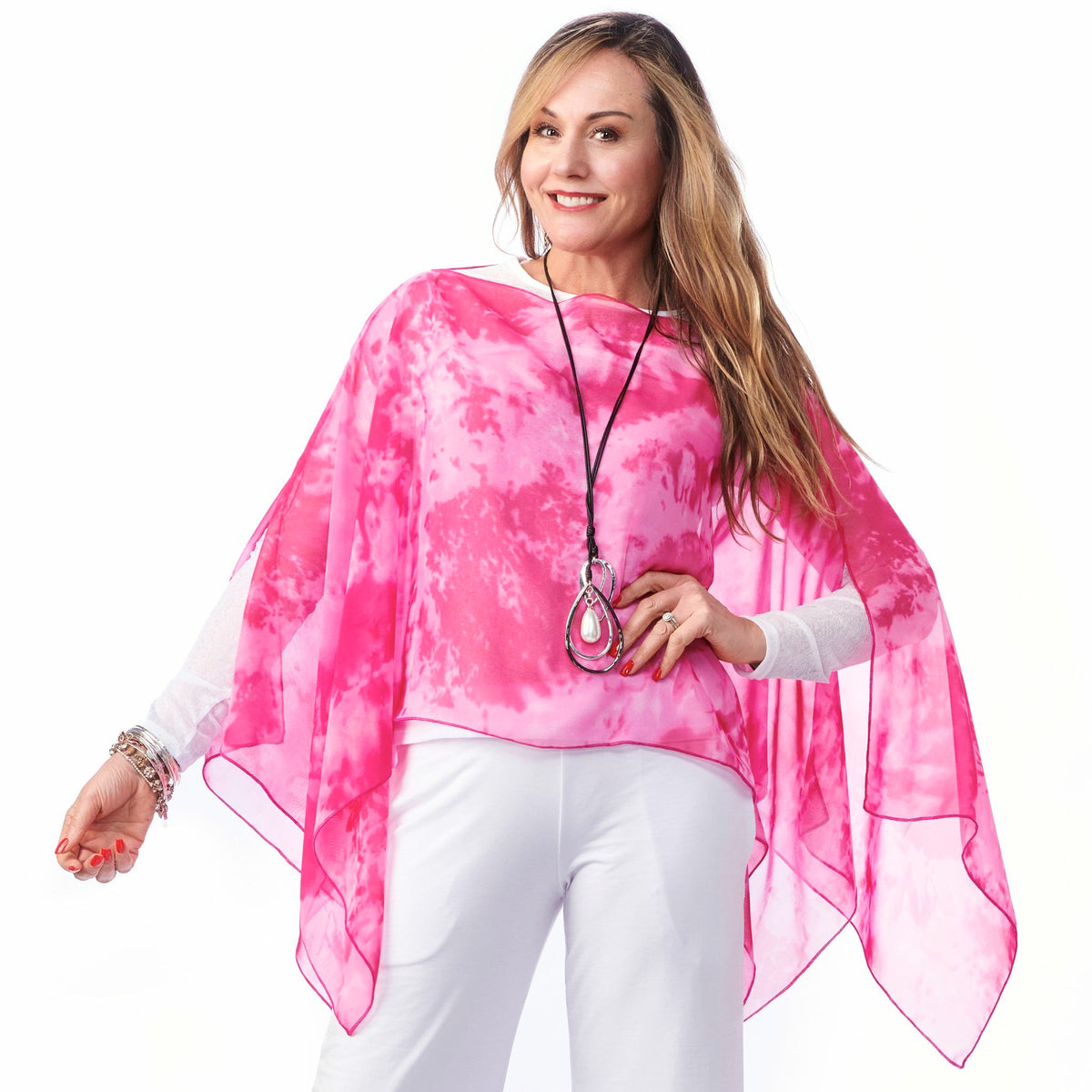 Chiffon One-size Capelet