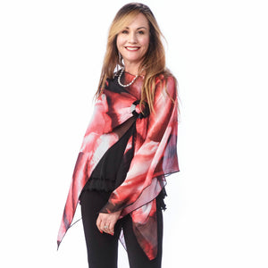 Chiffon One-size Capelet