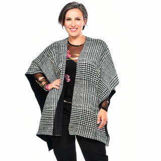 Reversible Wool Shawl