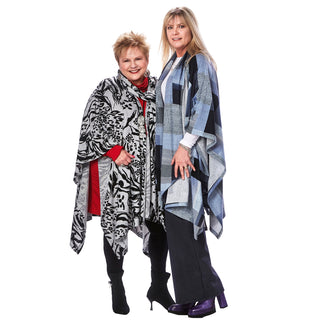 Large Wrap Collar Cape