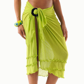 Long Scallop Edge Pareo