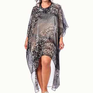 V-Neck Caftan Long