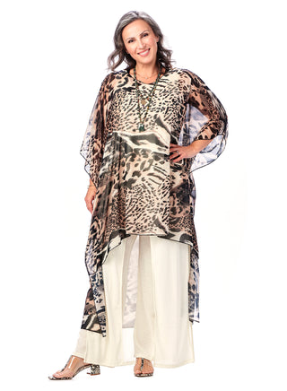 Long V-Neck Caftan