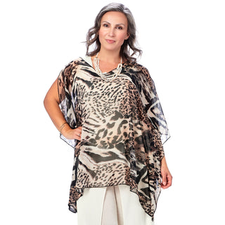 V-Neck Caftan Short