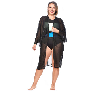 Ruffled Sleeve Kimono