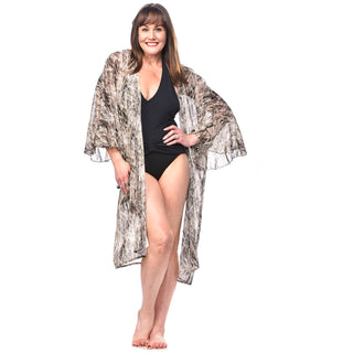 Ruffled Sleeve Kimono