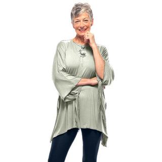 Bamboo Tie Sleeve Top