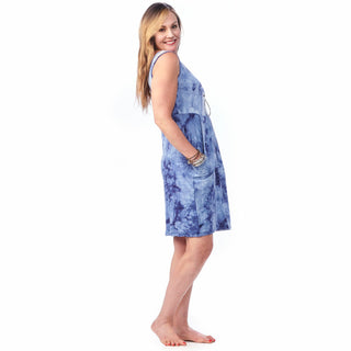 Pocketed Empire Dress