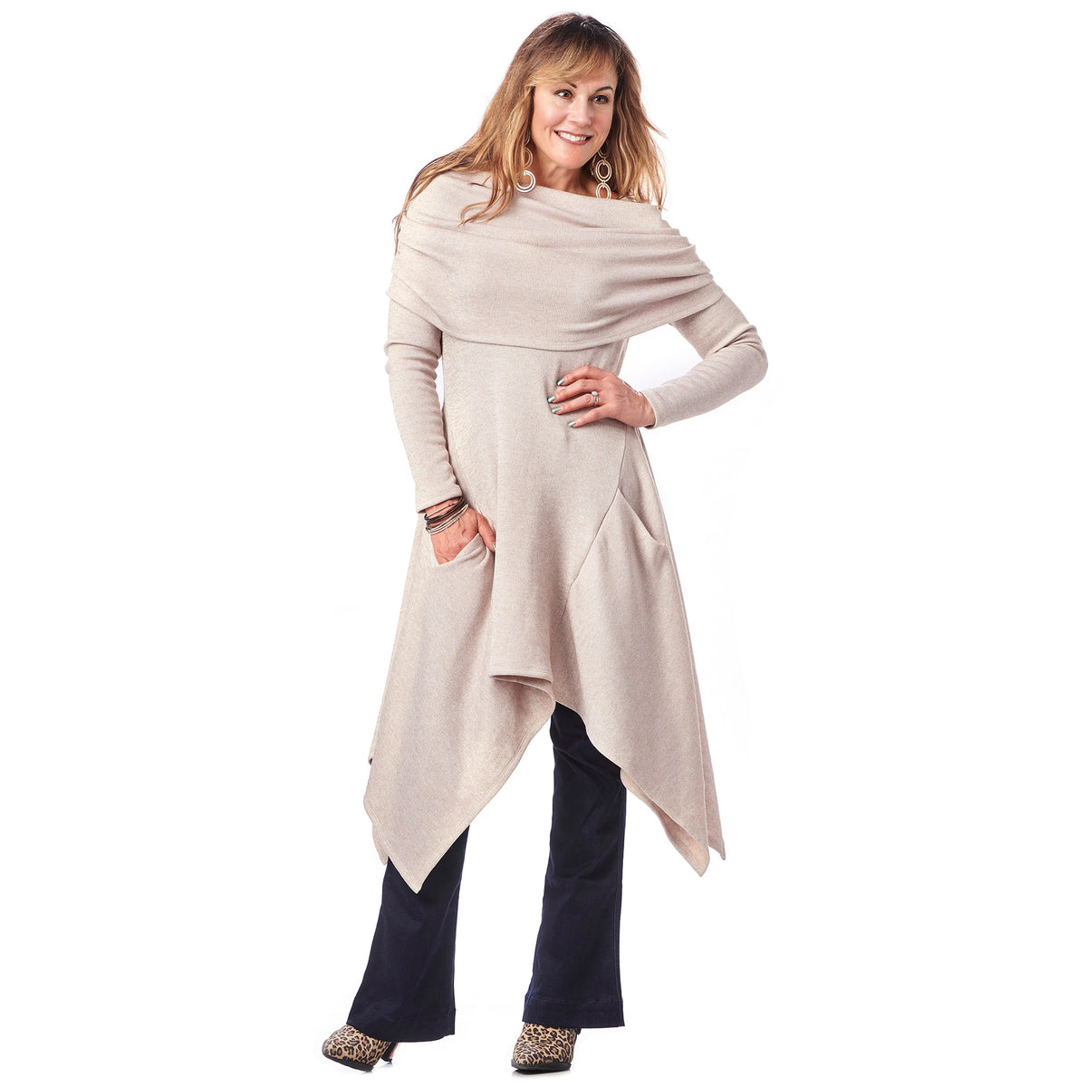 Large Collar  Tunic