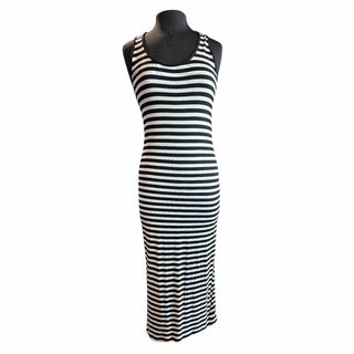 Rayon Striped Dress