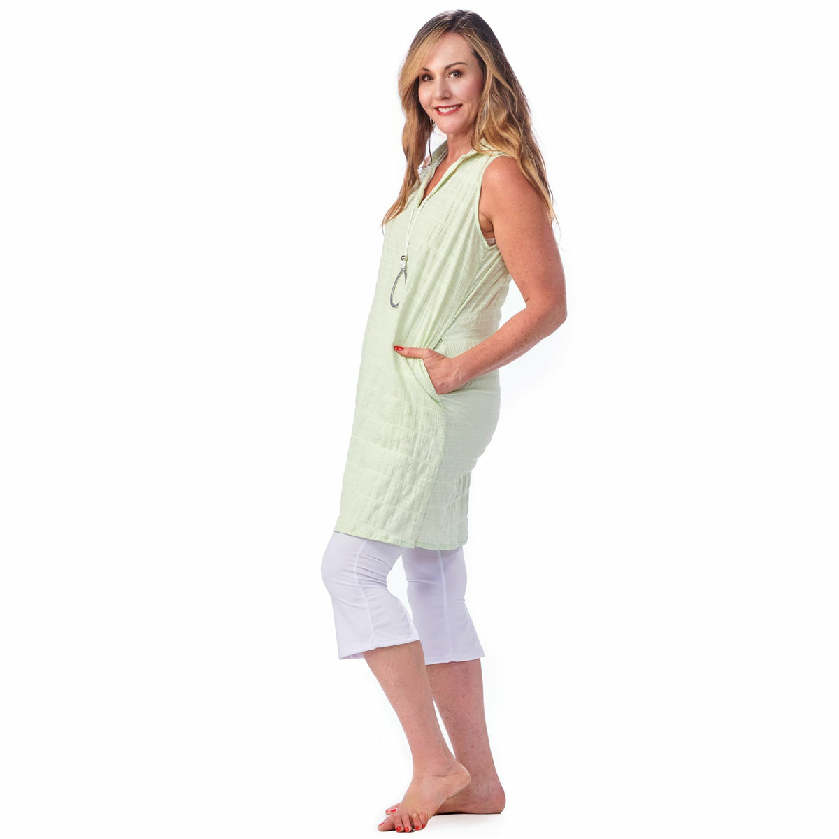 Cotton Collar Dress