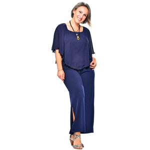 Gauze Peasant Top