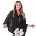 Chiffon Lined Crossover Top