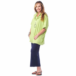 Bamboo Relaxed Cowl Shirt
