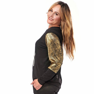 Sparkle Sleeve Top