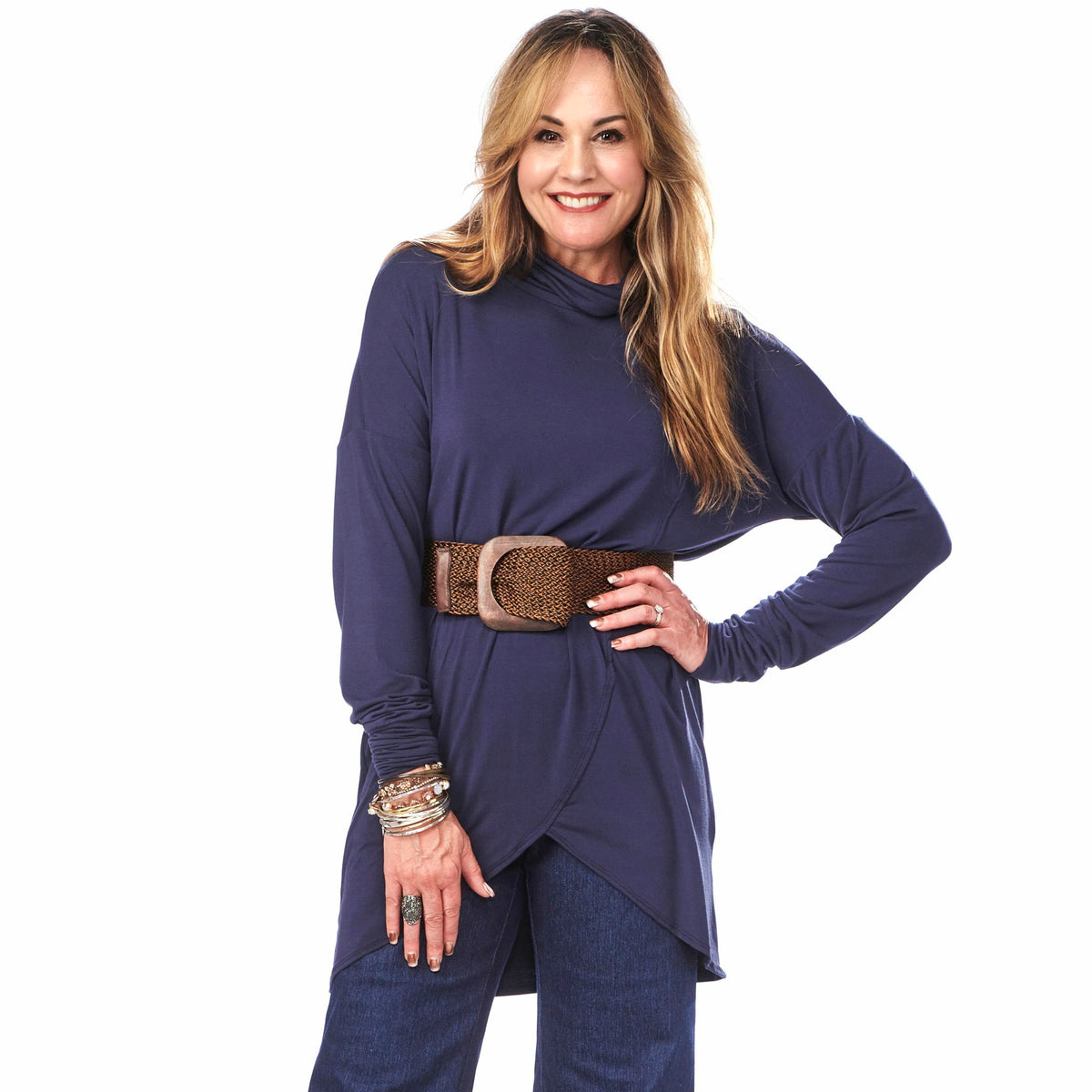 Bamboo Cross Tunic