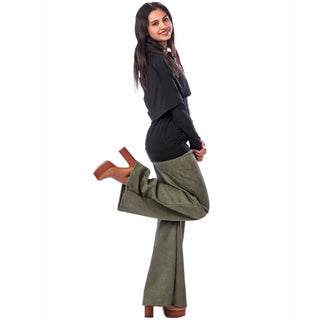 Bamboo Large Collar Lounge Top
