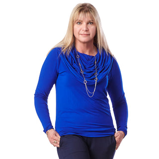 Bamboo Large Collar Lounge Top