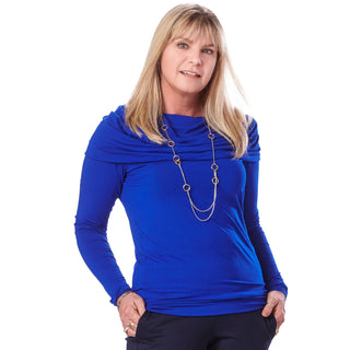 Bamboo Large Collar Lounge Top