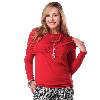 Bamboo Large Collar Lounge Top