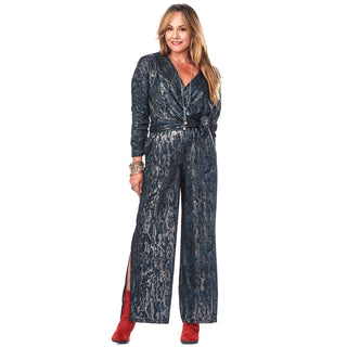 Slit Pocketed Jumpsuit