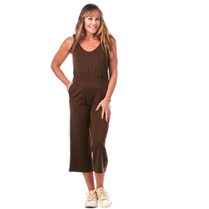 Rayon Summer Capri Jumpsuit