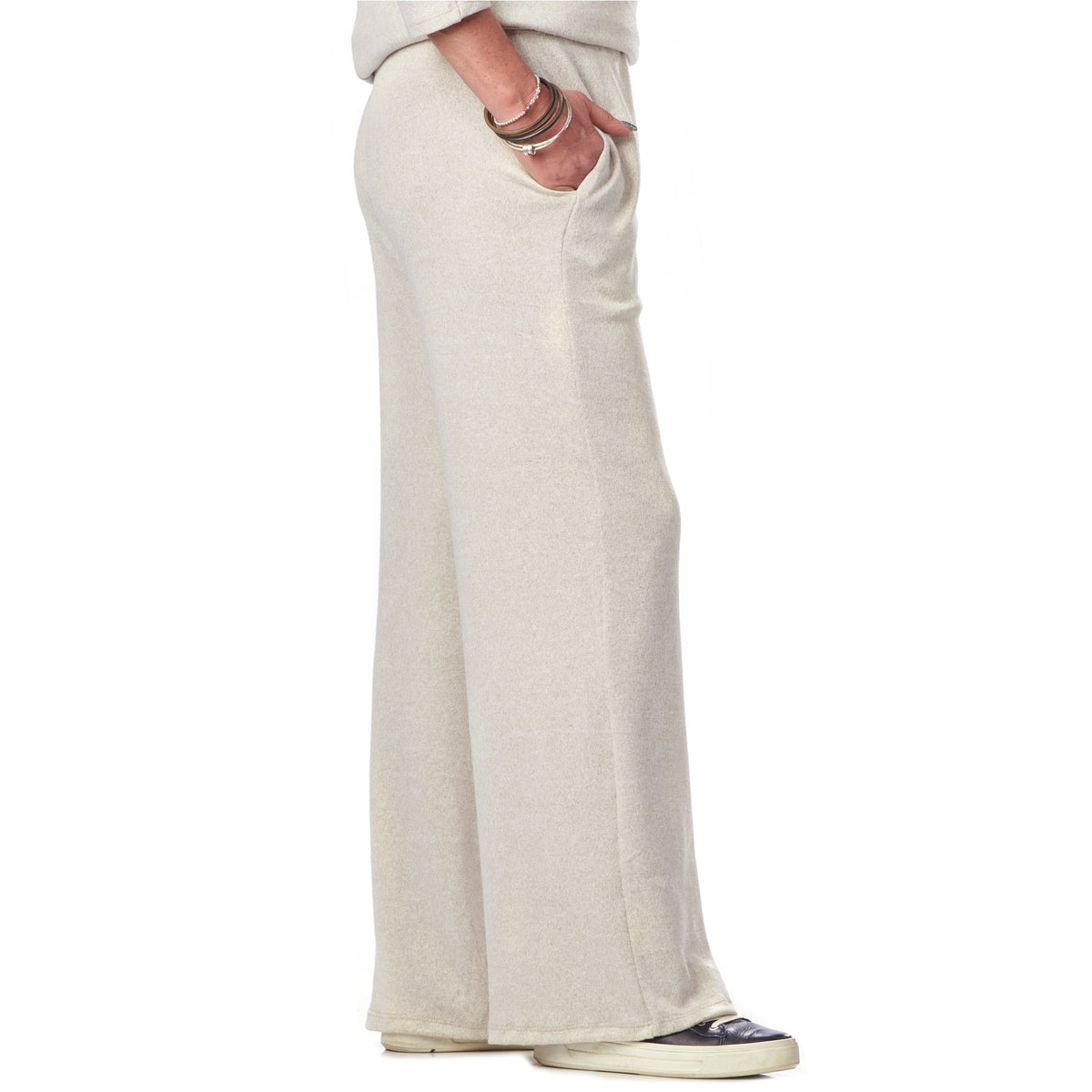 Wool Pocketed Lounge Pant
