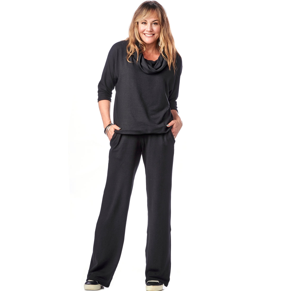 Wool Pocketed Lounge Pant
