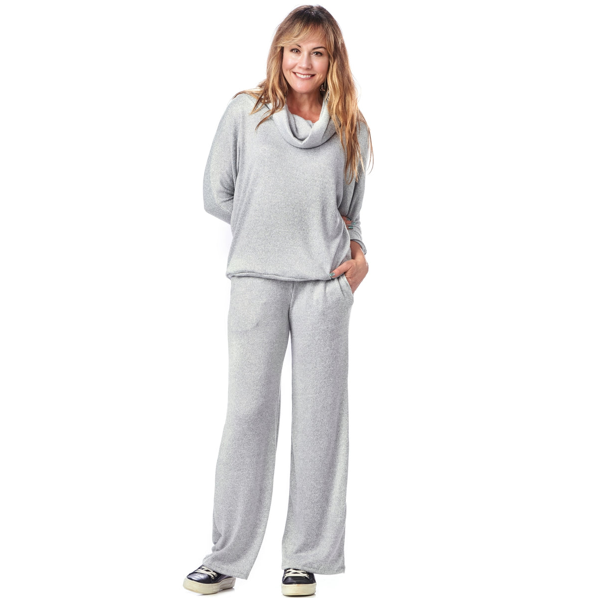 Wool Pocketed Lounge Pant