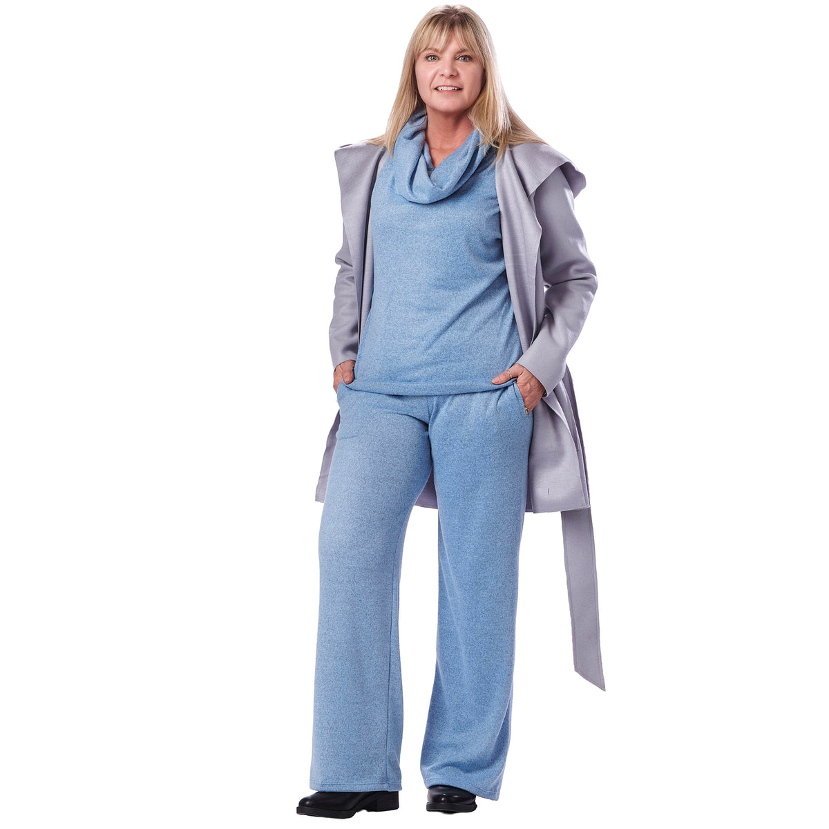 Wool Pocketed Lounge Pant