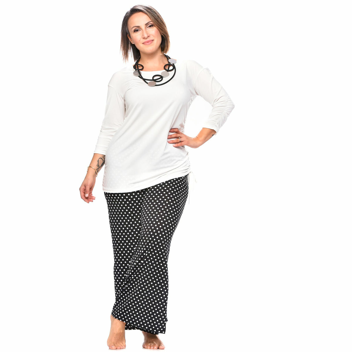 Slit Palazzo Pant