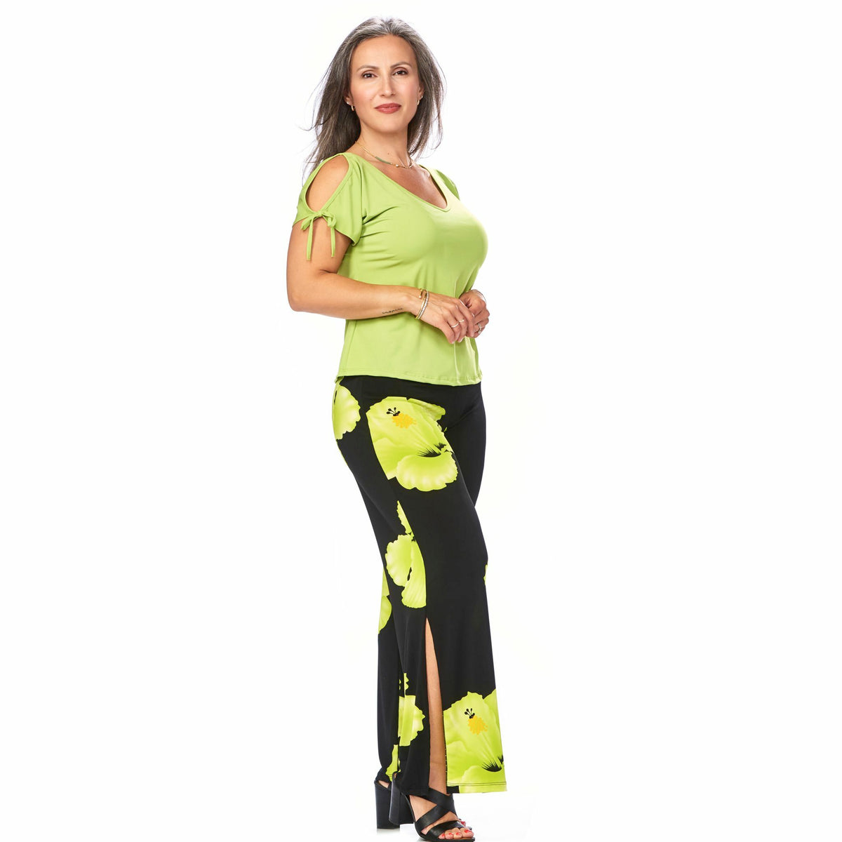 Slit Palazzo Pant